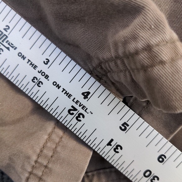 Boca Classics Men's Cargo Shorts Tan Size 40 100% Cotton Pockets - Picture 9 of 10